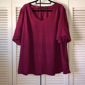 Burgundy top!